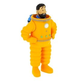 moulinsart Kuifje figuur - Haddock in maanpak als astronaut