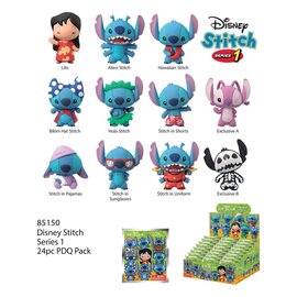 Monogram Disney Stitch Figural Bag Clip Mystery Pack - Series 1
