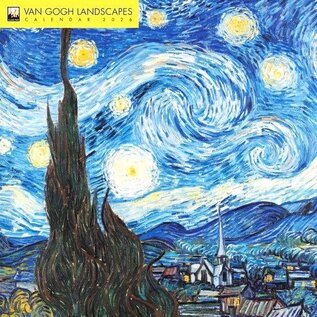 Flame Tree Publishing Van Gogh calendar 2026 - Landscapes