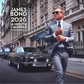 Pyramid James Bond calendar 2026 - 007