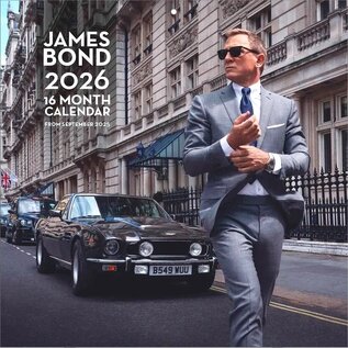 Pyramid James Bond calendar 2026 - 007