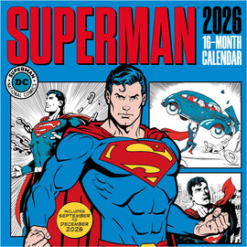 Pyramid DC Comics calendar 2026 - Superman