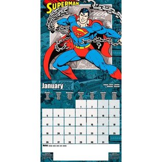 Pyramid DC Comics Kalender 2026 - Superman - Wonder Woman - Batman