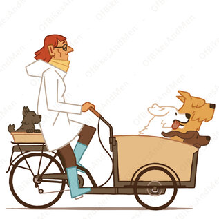 Nicolas Journoud Of Bikes and Men - The Dog Walker