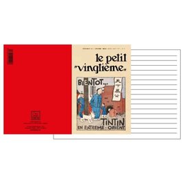 moulinsart Tintin notebook small - Le Petit Vingtième - Bientot - Soon