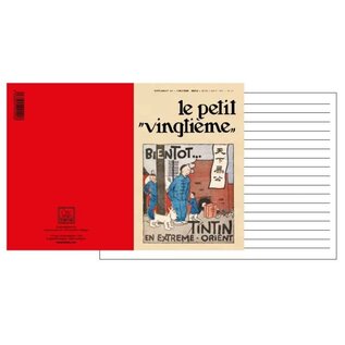 moulinsart Kuifje notitieboekje klein - Le Petit Vingtième - Bientot - Weldra