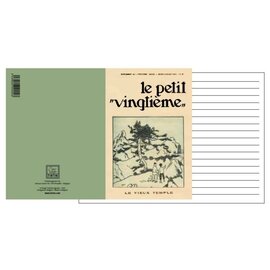 moulinsart Tintin notebook small - Le Petit Vingtième - The Old Temple