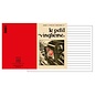 moulinsart Tim und Struppi Notizbuch klein - Le Petit Vingtième - Lokomotive