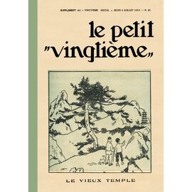 moulinsart Tintin notebook large - Le Petit Vingtième - The Old Temple