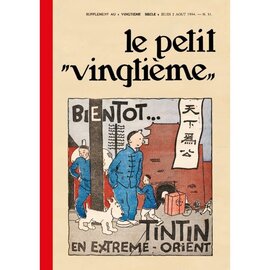 moulinsart Tim und Struppi Notizbuch groß - Le Petit Vingtième - Bientot - Bald