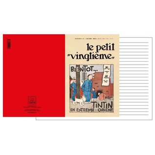 moulinsart Tintin notebook large - Le Petit Vingtième - Bientot - Soon