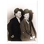 Fotofolio Postkaart - Laurel and Hardy -  Lansing Brown 1925