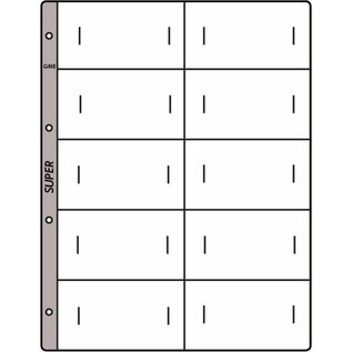 Hartberger pages GM 8 super for Coincards - set of 5