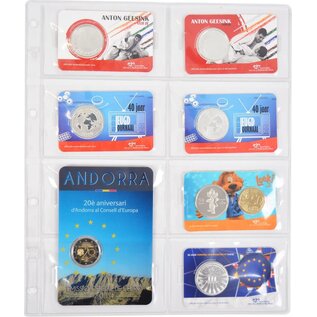 Hartberger Hüllen  GM 8 super für Coincards - 5er Packung