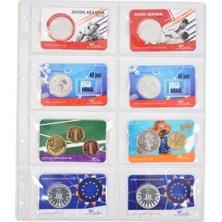 Hartberger Hüllen  GM 8 super für Coincards - 5er Packung