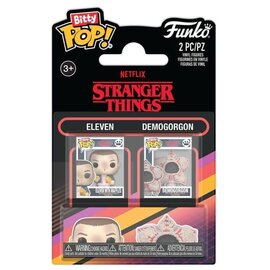 Funko Bitty Pop! 2-Pack Stranger Things - Eleven & Demogorgon