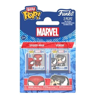 Funko Bitty Pop! Marvel - Spider-Man & Venom