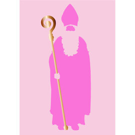 Nobis Design Postkaart - Toni Starck - Sint Nicolaas - Sinterklaas