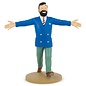 moulinsart Tintin statuette - Haddock in blue blazer