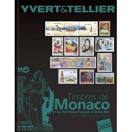Yvert & Tellier Tome 1bis 2026 Timbres de Monaco et des Territoires Français d'Outre-Mer