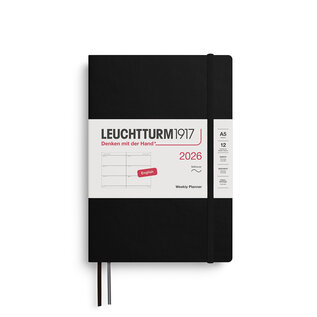 Leuchtturm1917 2026 Weekly Planner 12 months Medium A5
