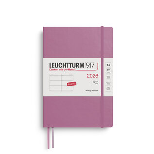 Leuchtturm1917 2026 Weekly Planner 12 months Medium A5