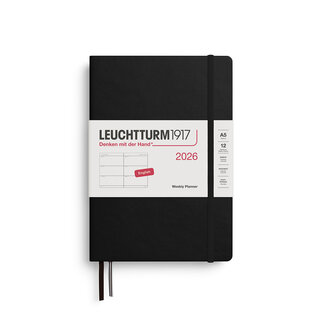 Leuchtturm1917 2026 Weekly Planner 12 months Medium A5
