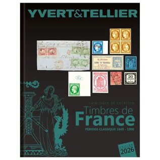 Yvert & Tellier Timbres de France 2026 - 2 volumes