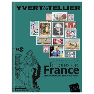 Yvert & Tellier Timbres de France 2026 - 2 volumes