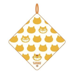 Marushin Studio Ghibli - My Neighbor Totoro - Mini Towel Catbus Silhouette 33 x 33 cm
