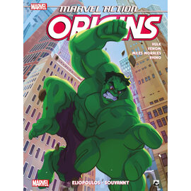 Dark Dragon Books Marvel Action Origins - Hulk - Venom - Miles Morales - Rhino
