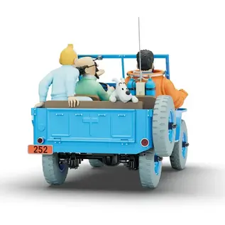 moulinsart Tim und Struppi Auto 1:8 Der blaue Jeep aus Reiseziel Mond