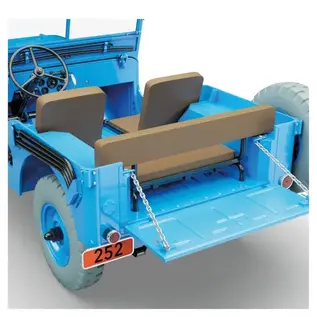moulinsart Tim und Struppi Auto 1:8 Der blaue Jeep aus Reiseziel Mond