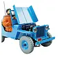 moulinsart Tim und Struppi Auto 1:8 Der blaue Jeep aus Reiseziel Mond