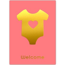 Nobis Design Postkaart - Pure - Welcome baby