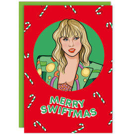 Studio Soph Kerstkaart - Taylor Swift - Merry Swiftmas