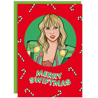 Studio Soph  Weihnachtskarte - Taylor Swift - Merry Swiftmas