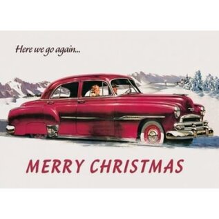 Tushita Kerstkaart - Here we go again ... Merry Christmas