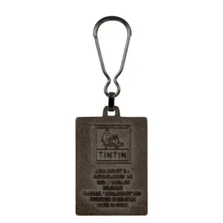 moulinsart Tintin metal keychain - Destination Moon