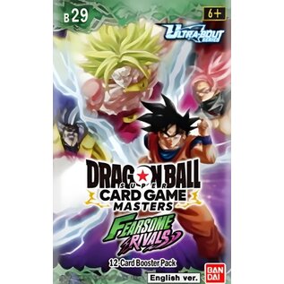 Bandai Dragon Ball Super Card Game Masters - Fearsome Rivals