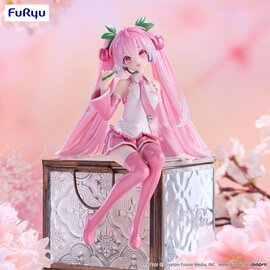 FuRyu Hatsune Miku - Sakura Miku 2024 Pearl Color Noodle Stopper figure