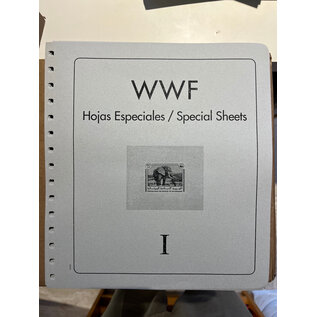 Domfil set album pages WWF special sheetlets I 1969-1992