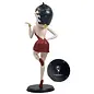 Fleischer Studios Betty Boop Collection - Betty Blowing Kiss With Red Glitter Dress