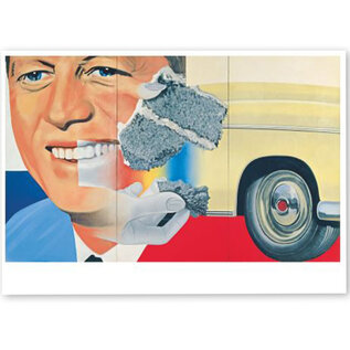 Konig Verlag Postcard James Rosenquist - President Elect 1960-61/1964