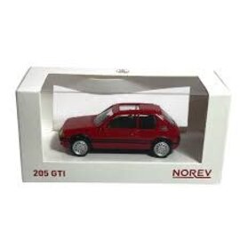 Norev Peugeot 205 GTi 1986 Vallelunga Red Jet-Car 1:43