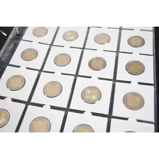 Hartberger 2-Euro Album inklusive 100 Münzrähmchen