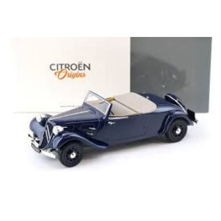 Norev Citroën Traction Cabriolet 1938 Dark Blue 1:18