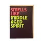 Cath Tate Grußkarte Twisted Lyrics - Nirvana - Smells like middle aged spirit
