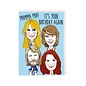 Cath Tate Greeting card Modern Icons Abba - Mamma Mia! It's your birthday again