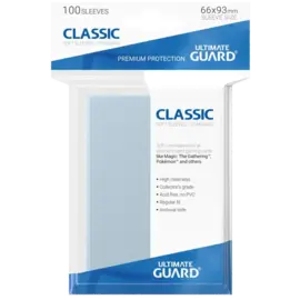 Ultimate Guard 100 Classic Sleeves Trading Cards 66x93 mm Regular Fit
